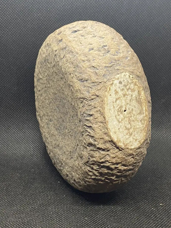 Sculpture en grès de la série Graines & Pollens — référence GP-009