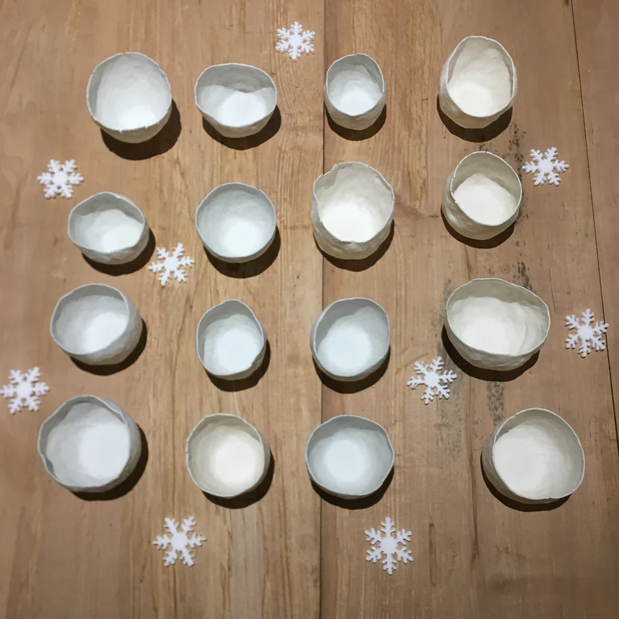 Photophore en porcelaine ajourée — référence PH-021