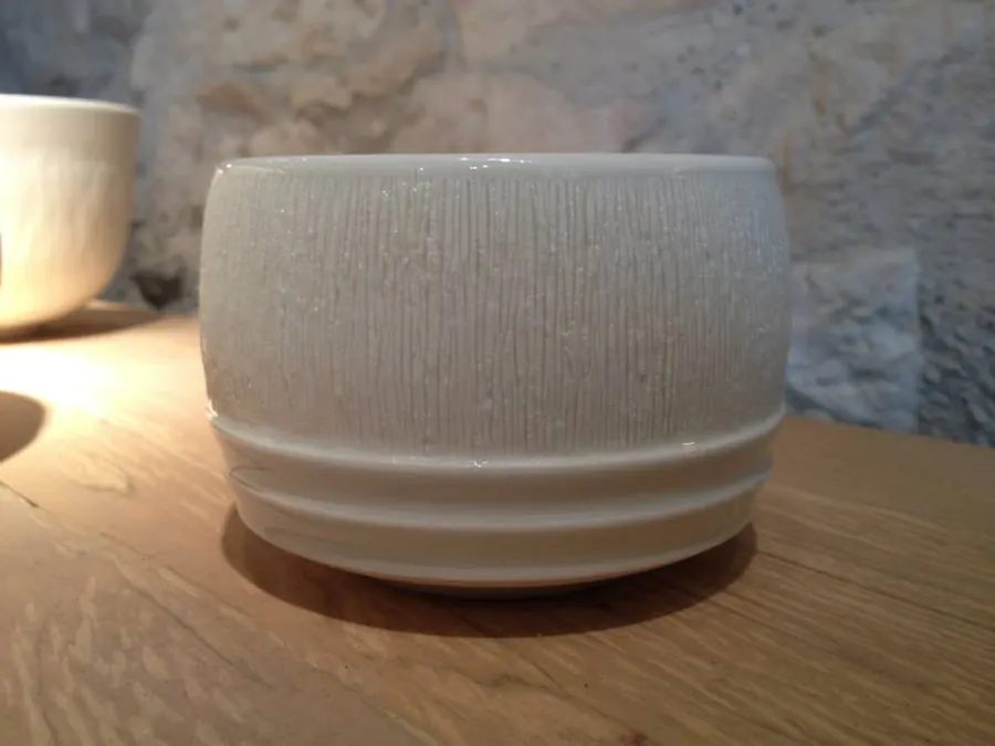 Pièce tournée en porcelaine — référence PO-002