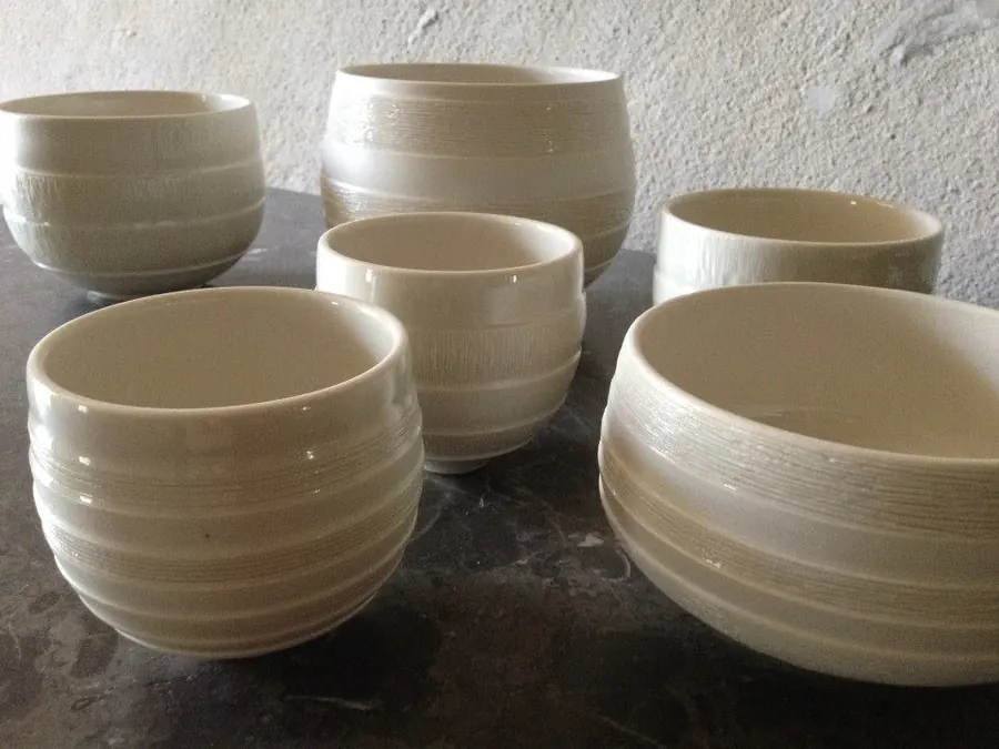 Pièce tournée en porcelaine — référence PO-004