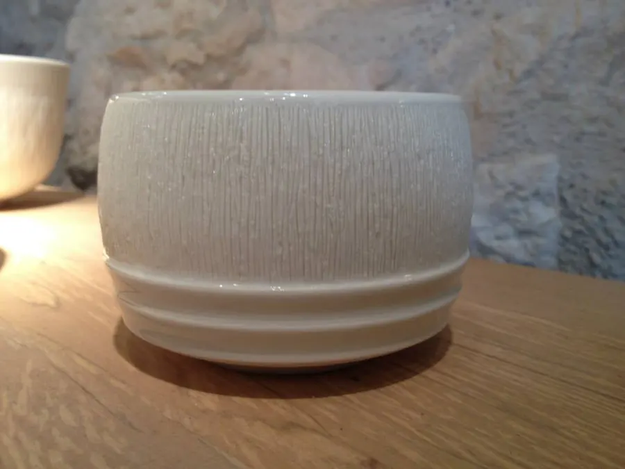 Pièce tournée en porcelaine — référence PO-007