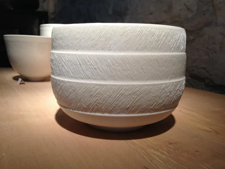 Pièce tournée en porcelaine — référence PO-008