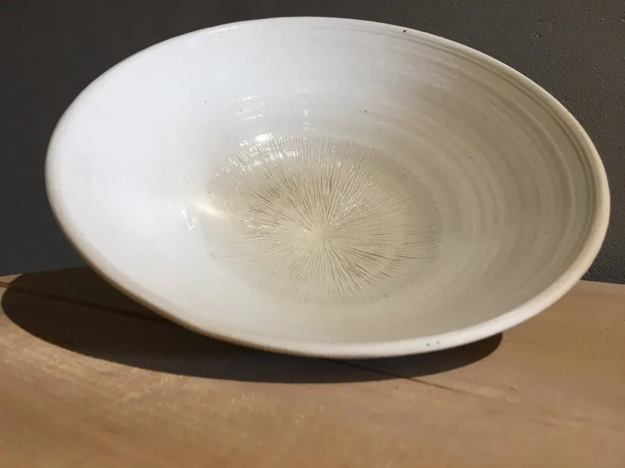 Pièce tournée en porcelaine — référence PO-009