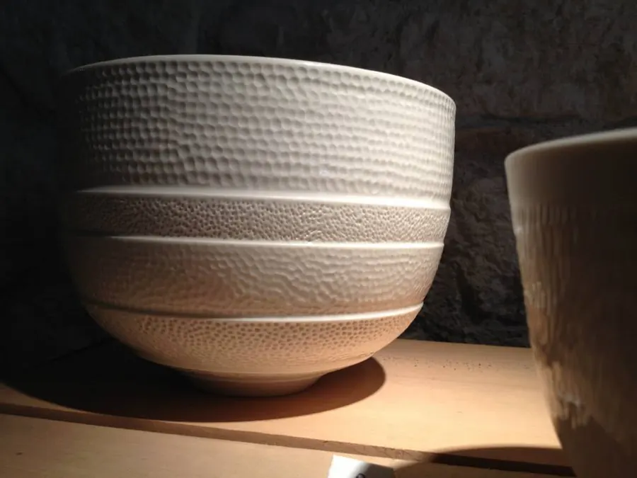 Pièce tournée en porcelaine — référence PO-010
